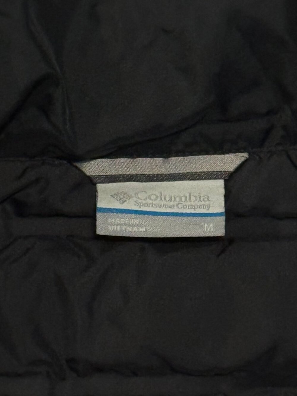 Columbia 650 TurboDown Puffer Vest Women's Size Medium Black Omni-Heat Used - Picture 2 of 3